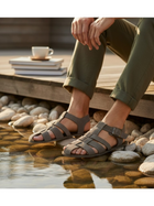 GROUNDIES® Catania Khaki, unisex barefoot sandaalid