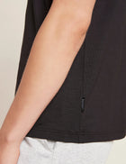 Boody Boyfriend T-Shirt- Black