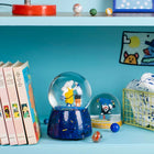 Moulin Roty Musical snow globe Puce & Pilou