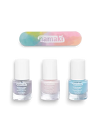 NAMAKI kolmest mahakooritavast küünelakist ja viilist koosnev komplekt, Frozen Sweets 3*7,5 ml