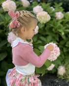 Condor sametpaelast juukselips, Pale Pink