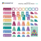 CONNETIX Pastel Creative Pack, 104-osaline magnetklotside komplekt