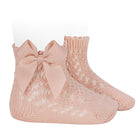 Condor pitsilised puuvillased sokid, lipsuga, Nude