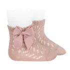 Condor pitsilised puuvillased sokid, lipsuga, Old Rose