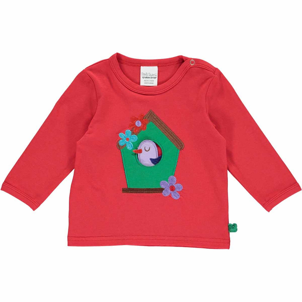 Fred's World Hello bird l/s T baby, Lollipop