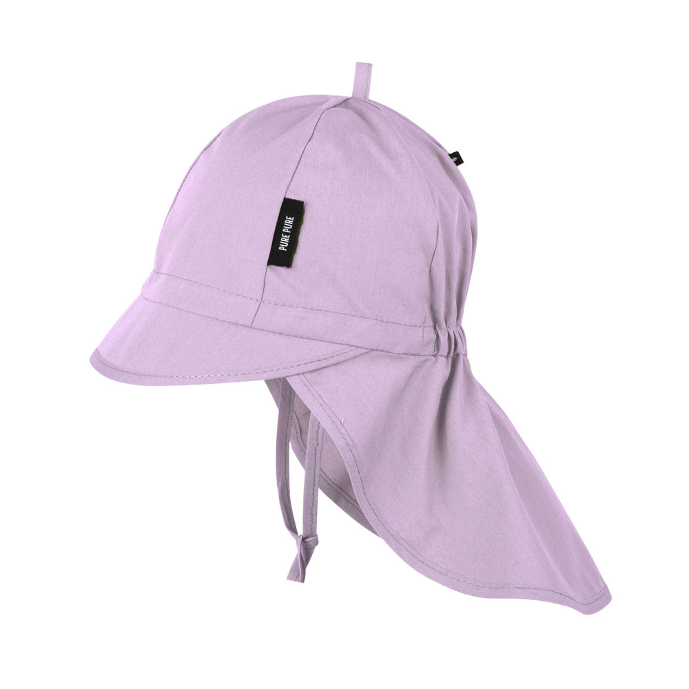 Pure Pure by Bauer orgaanilisest puuvillast nokaga päikesekaitsemüts, UPF25, Light Mauve