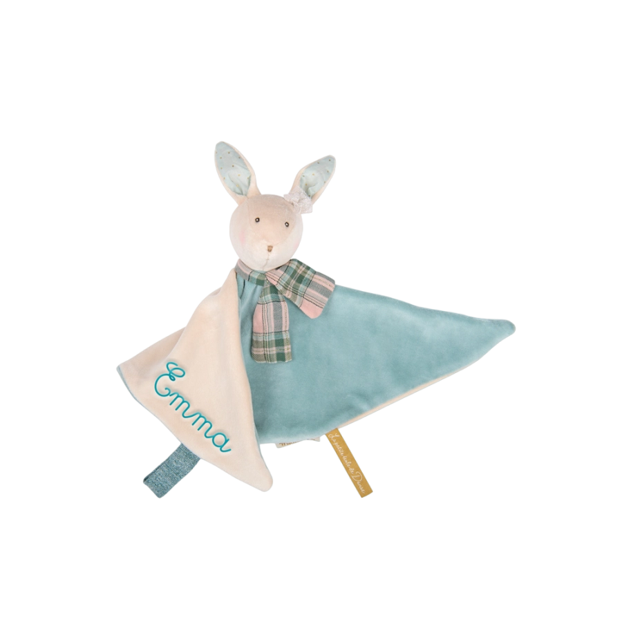 Moulin Roty kaisurätt roheline Jänes La petite école de danse