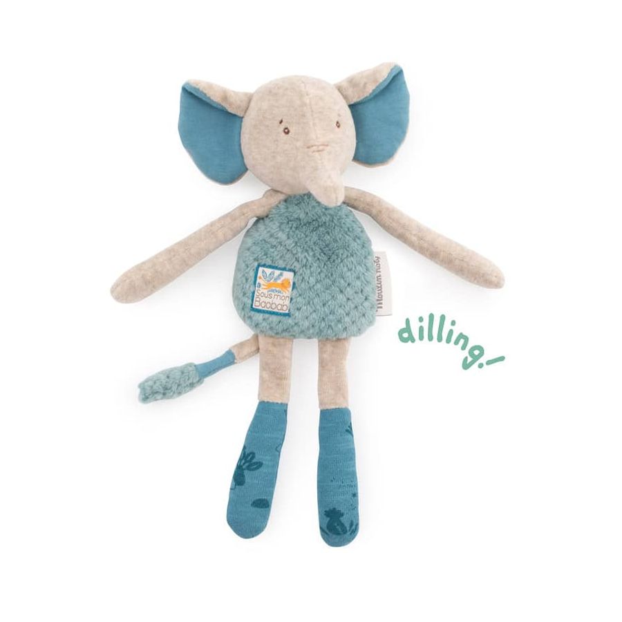 Moulin Roty kõristiga kaisukas Elevant