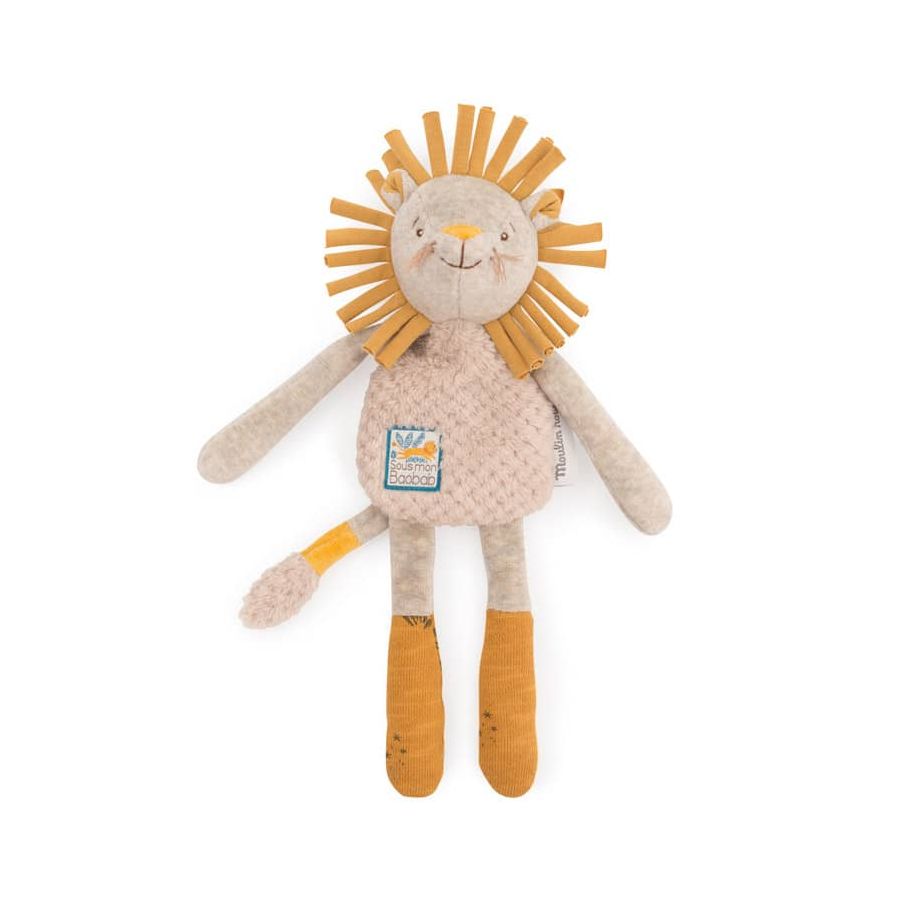 Moulin Roty kõristiga kaisukas Lõvi