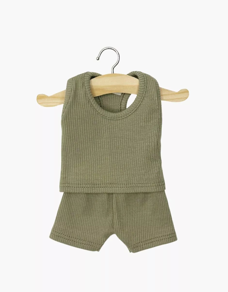 Minikane® oliivi toonis aluspesukomplekt Marcel