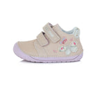 D.D.Step kõrgemad nahast barefoot-tossud, mauve/liblikas