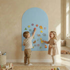 Petit Tableau kaarjas magnettahvel lastele, helesinine