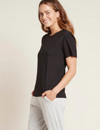 Boody Boyfriend T-Shirt- Black