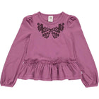 Müsli Petit blossom l/s T, boysenberry