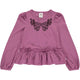 Müsli Petit blossom l/s T, boysenberry
