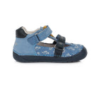 D.D.Step barefoot sandaalid, bermuda blue/dino 070