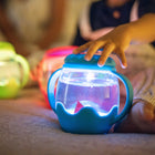 Glo Pals Sensory Play MINI, värviline valguspurk, blue