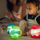 Glo Pals Sensory Play MINI, värviline valguspurk, blue