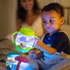 Glo Pals Sensory Play MINI, värviline valguspurk, green