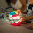 Glo Pals Sensory Play MINI, värviline valguspurk, pink