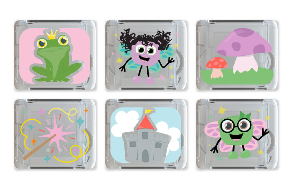 Glo Pals sensoorsed valguskuubikud vanni - Fairy Edition
