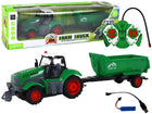 Lean Toys Puldiga traktor haagisega