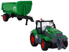 Lean Toys Puldiga traktor haagisega