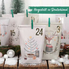 Papierdrachen korduvkasutatav Advendikalender