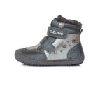 D.D.Step villavoodriga barefoot-saapad, dark grey/süda ja täht 063