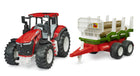 Bruder ROADMAX traktor koos metsaveohaagise ja 3 puutüvega