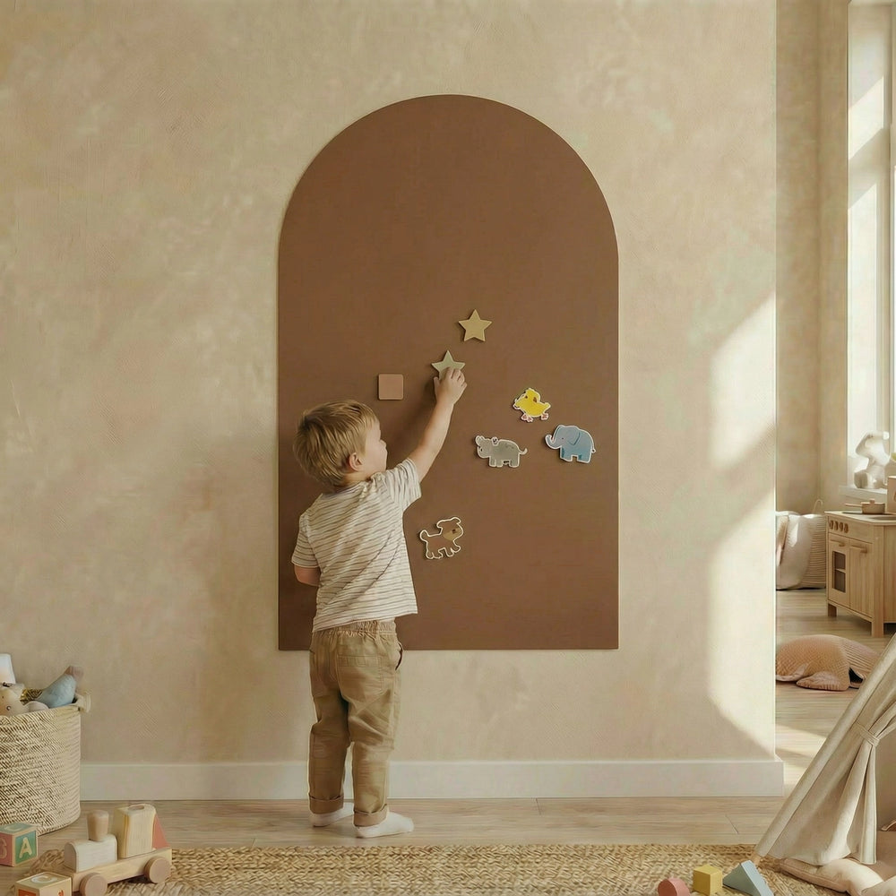 Petit Tableau kaarjas magnettahvel lastele, karamell