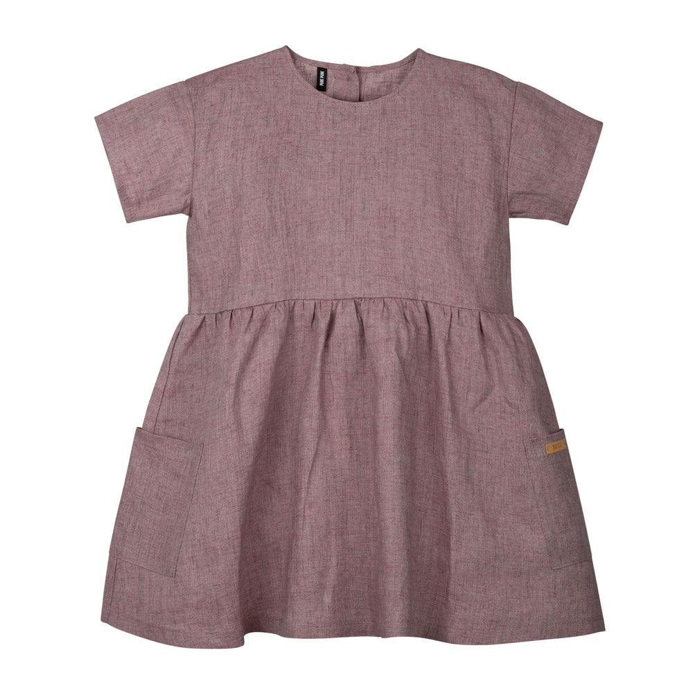 Pure Pure by Bauer linane kleit, Grape
