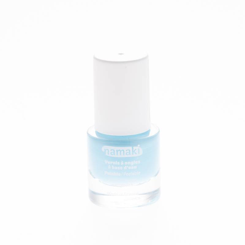 NAMAKI veebaasil mahakooritav küünelakk lastele, toon FROSTED BLUE 7,5 ml