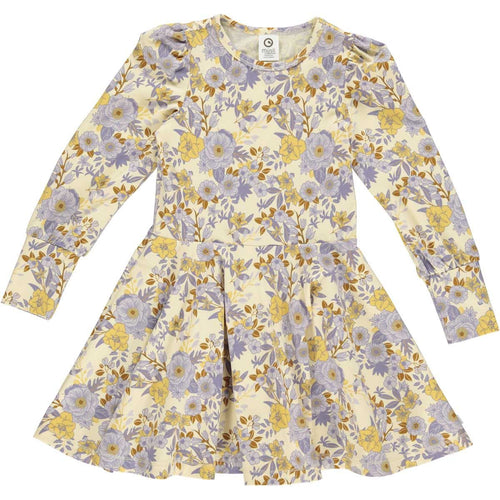 Müsli Cardamine l/s dress, calm yellow