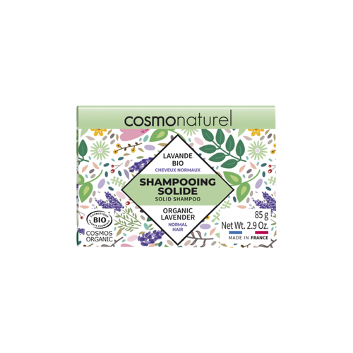 GRAVIER Cosmo Naturel tahke šampoon normaalsetele juustele kookose ja lavendliga, 85 gr