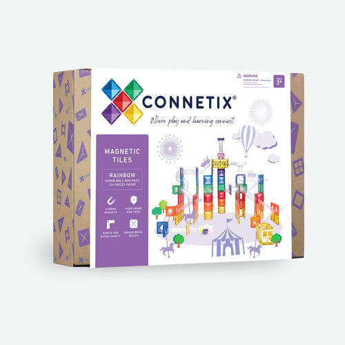 Connetix Super Ball Run Pack, 134tk