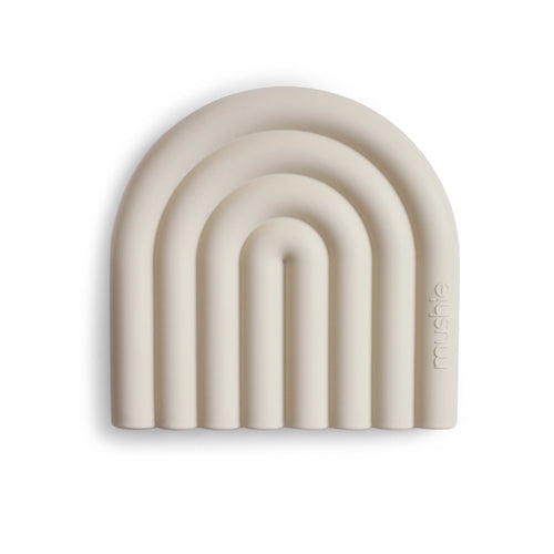 Mushie silikoonist närimisrõngas Rainbow- Shifting Sand