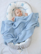 Tinystar bambusest beebitekk Baby Blue