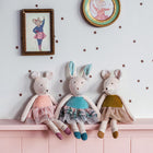 Moulin Roty, väike sinine Jänes La petite école de danse