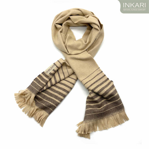 INKARI Nazca alpakavillane sall, Gold