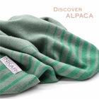INKARI Nazca Pashmina, alpakavillane sall, Green