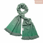 INKARI Nazca Pashmina, alpakavillane sall, Green