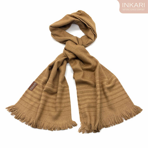 INKARI Nazca Pashmina, alpakavillane suur sall, Hazel