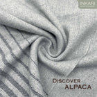 INKARI Nazca alpakavillane sall, Silver