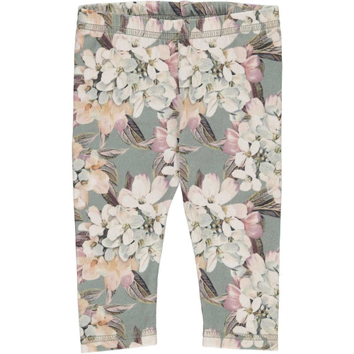 Müsli Hydrangeas leggings baby, buttercream