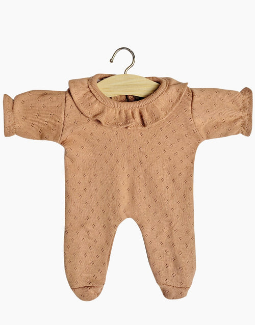 Minikane® Babies Camille pointelle toakombe, Brown Sugar