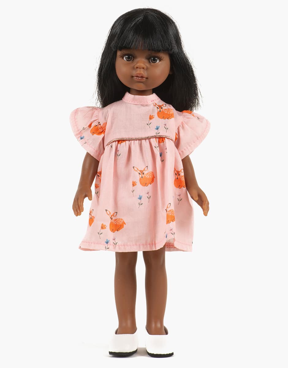 Minikane® 32cm Amigas nukk Nora, Daisy Sweet Deer kleidiga