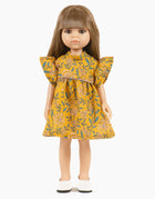 Minikane® 32cm Amigas nukk Carol, Daisy Mustard kleidiga