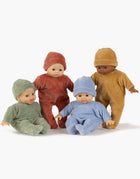 Minikane® Babies veluurkombe ja müts, Verte