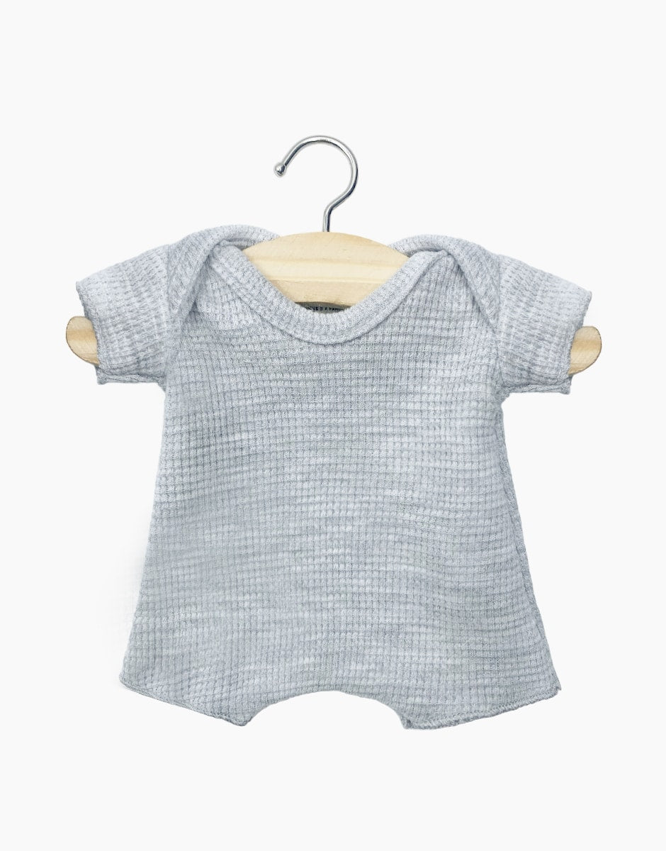 Minikane® Babies lühike romper, Light Grey